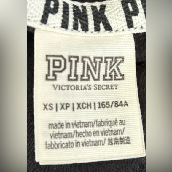 PINK by Victoria’s Secret PINK NATION oversized hoodie XS extra small - Picture 7 of 7